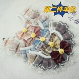 Слюнявчик, милый шарф, нагрудник с бантиком, кружевной аксессуар