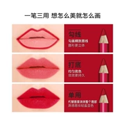 Flamingo Symphony Nhựa Nhựa Lip liner Chống nước dưỡng ẩm Lasting Lipstick Màu đỏ Dì Màu son Dì - Bút chì môi / môi lót