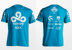 C9 Cloud9 đội ngũ dịch vụ chính thức League Of Legends e-đội thể thao cotton ngắn tay tấm vải liệm Jedi T-Shirt nam Áo phông ngắn
