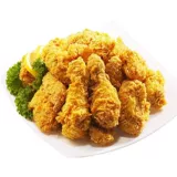 Вся коробка с жареной куриной пленкой порошок 20 кг порошок гамбургер куриная курица куриная нога куриная пленка жареная порошка хрустящие кожи