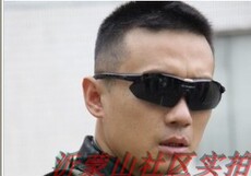 велоочки 特种兵眼镜 黑色骑行风镜 3m