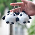 Giant Panda Plush Toy Doll Small Mini Doll Mặt dây túi dễ thương Keychain Wedding Sprinkle Wholesale - Đồ chơi mềm gau bong heo happy pig Đồ chơi mềm