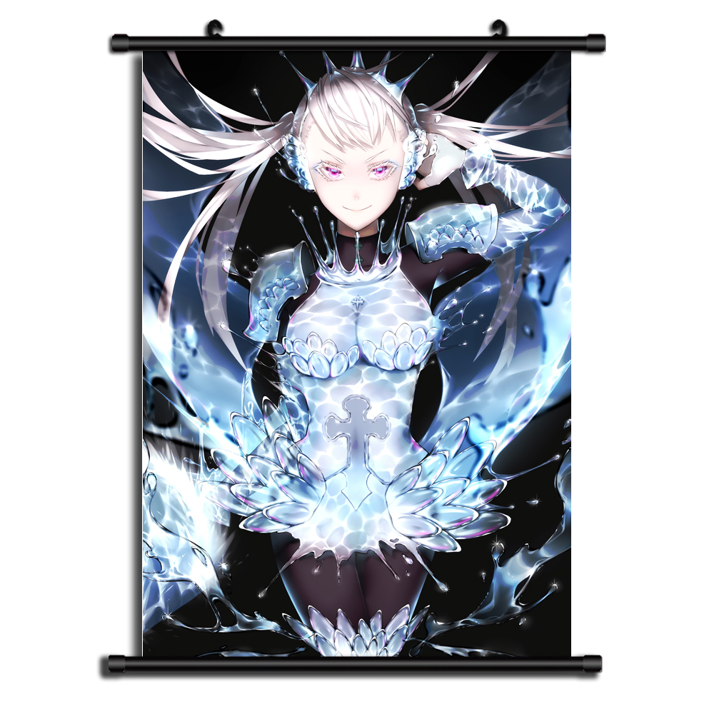 12929Animation surrounding customized black Clover poster mural dormitory bedroom Scroll black clover Hang a picture
