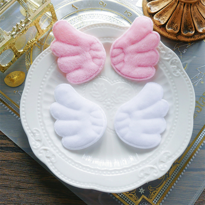 taobao agent Cute plush angel wings, hairgrip, hair accessory, gloves, footwear, bag accessory, Lolita style