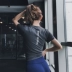 Chạy Kaka thể thao t-shirt nữ ngắn tay nhanh khô thở chạy đào tạo quần áo tập thể dục mùa hè yoga nửa tay áo sơ mi