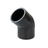 Аксессуары для труб PE 110 Пара регистрационных деталей Блок 45 градусов 90 градусов локоть 75160, 200 равный диаметр 315 разъем