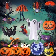 Sáng tạo Halloween đạo cụ hội trường kinh dị cảnh đêm sản phẩm của trẻ em mạng nhện giấy hoa bóng ma cảnh kt - Sản phẩm Đảng / Magic / Hiệu suất