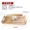 Ash Bass Khay Bánh mì hình chữ nhật Tùy chọn Đĩa Món ăn Nhà hàng Bánh Cửa hàng Nướng Khay Gỗ Hiển thị Tấm - Tấm