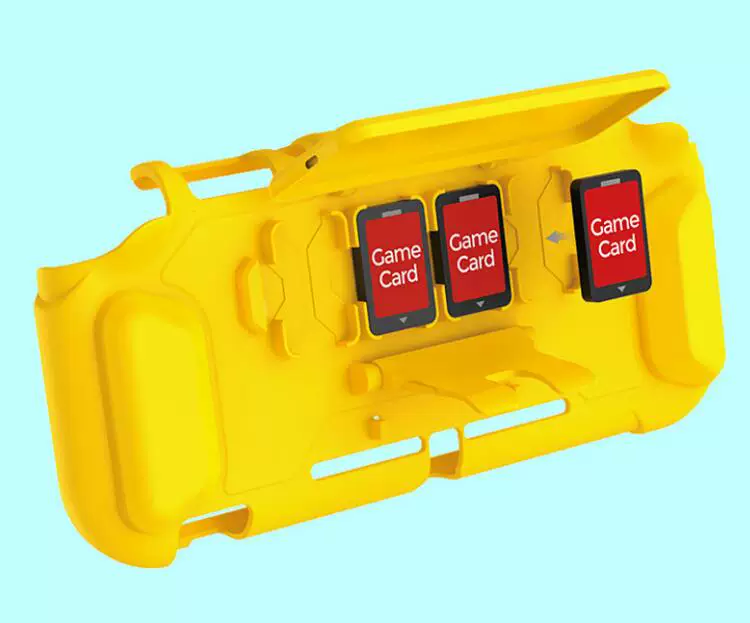 Чехол-защита корпуса для Switch Lite с ремнем-держателем, защитная крышка-сумка, место для 4 игровых карт