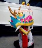 Dragon Dance Lion Props Дети танцевать Dragon Free Shipping Детская драконная голова правильно в детском саду Dragon Lion Performance бесплатная доставка