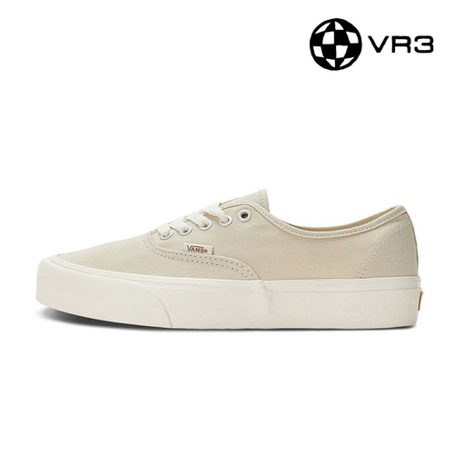 Vans, бежевые низкие тканевые эспадрильи подходит для мужчин и женщин, кроссовки, 3м
