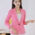 Xuân 2018 phiên bản Hàn Quốc mới của áo khoác nữ nhỏ phù hợp với áo khoác mỏng Thời trang áo khoác giản dị Business Suit