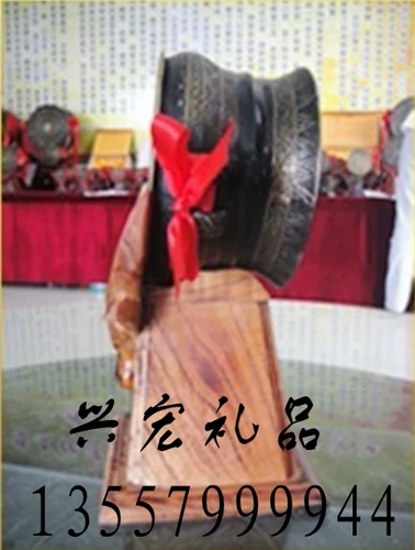 Zhuangxiang Медный барабан Гуанси характерный подарок 13 см чистый бронзовый барабан 13 см с высокой упаковкой