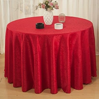khăn trải bàn khách sạn vòng bảng vải bảng đỏ khăn trải bàn vải nhà lớn bàn tròn nhà hàng vải bàn tròn bàn tròn - Khăn trải bàn khăn trải bàn nhựa pvc