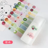 Детская водонепроницаемая именная наклейка для школьников для детского сада, мультяшный клей