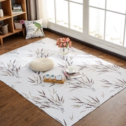 Bắc âu bông mat thảm non-slip phòng khách phòng ngủ cạnh giường ngủ mat tatami mat phần mỏng mùa hè trẻ em bò mat