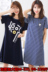 Phân bón đặc biệt XL đồ ngủ nữ mùa hè cotton ngắn tay lỏng Hàn Quốc phiên bản của nightdress chất béo mm200 kg ăn mặc Đêm đầm
