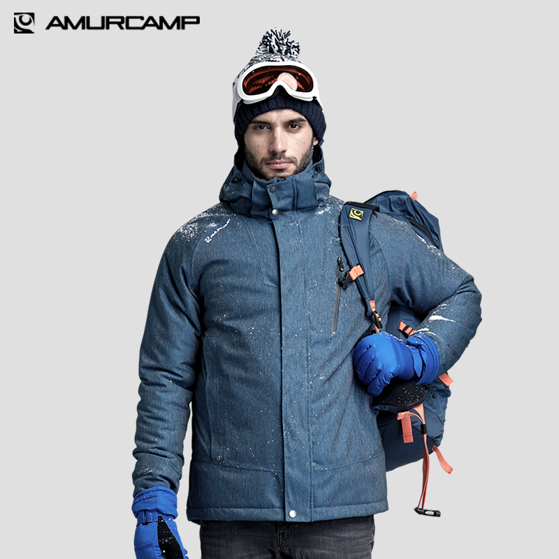 英国Amurcamp 男加厚滑雪棉服