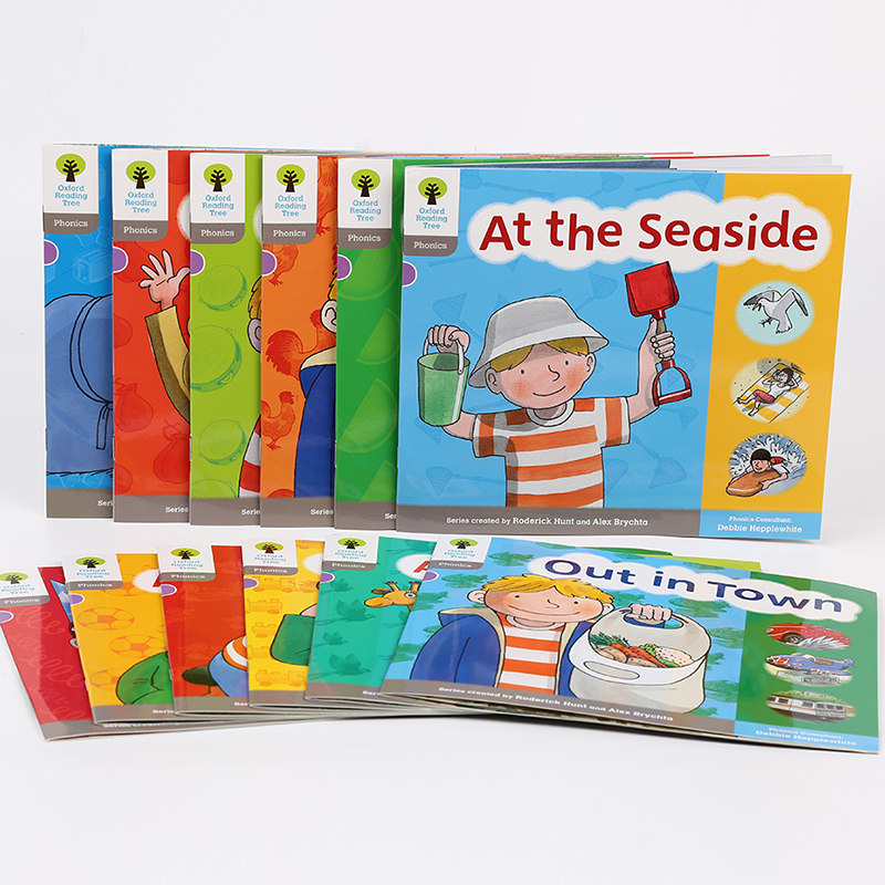 毛毛虫点读笔牛津阅读树1阶12册