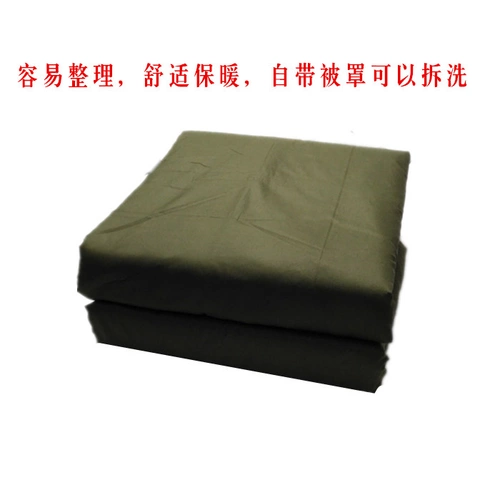 Зеленое одеяло, матрас для школьников, простыня, хлопковая подушка, постельные принадлежности