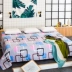 Dày tấm chà nhám một mảnh da thân thiện với 3 m Taikang nông thôn đơn tatami 2,5 3,5 m giường đôi lanh tăng - Khăn trải giường