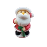 Рождественские украшения украшения украшения Fontch Edible Santa Claus Sugar Man Doll Snow Kid Deam House Candy Doll