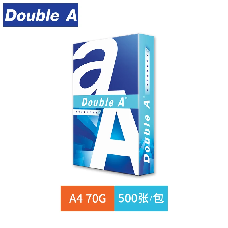 Бумага для печати A4 Doublea Dabei 70 г/м² 80 г/м² 5 упаковок по 500 штук в пакете 500 A4 двойной A печати