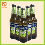 Голландский бауауали неяльный яблочный фруктовый пиво Bavaria no алкоголь 0 градусов полная коробка