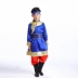 Trẻ em mới Trang phục múa Mông Cổ Trang phục thiểu số Tây Tạng Trang phục Liuyi Mông Cổ cho bé trai và bé gái - Trang phục Trang phục