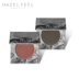 HAZEL FEEL zz nhỏ màu đen đơn sắc eyeshadow matte pearlescent phân cực mousse mermaid ngọc trái đất màu không thấm nước phấn mắt odbo 2 tầng Bóng mắt