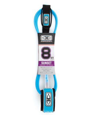 Ocean Earth Surfing Foot Rope Австралийский профессиональный вход -Sunset Sunset серия 8 -Фут -поводка Официальный подлинный