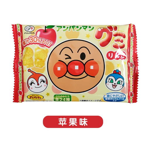 Япония Fuji Family Bread Superman Anti -Mothing Juice Juice Fudge Виноград/яблочный аромат 19 г. Установленная конфеты