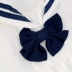Quần áo trẻ em cô gái váy váy mùa hè trẻ em hải quân váy 01-3 tuổi trẻ em bé mùa hè ăn mặc