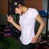 Thể thao T-Shirt nữ ngắn tay nhanh khô lỏng kích thước lớn chạy áo yoga áo giản dị nửa tay áo mồ hôi thấm quần áo tập thể dục áo ba lỗ nam the thao Áo phông thể thao