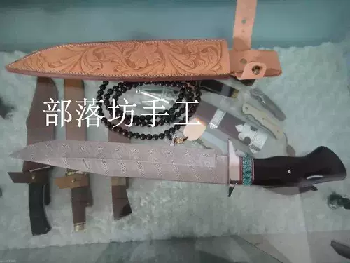 Кожаная резьба ножа на заказ ручной крышку чистого коврика может настроить персонализированные узоры личности