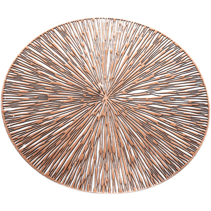 Nordic light luxury teacup MATS, heat insulation MATS, simple and modern vegetable MATS, Western placemats, plate MATS, table MATS, no need to wash Item Picture