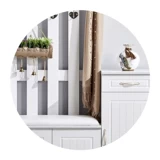 Европейский стиль висячий шкаф для обувного шкаф