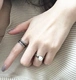 Hàn Quốc thiết kế retro nhiều lớp bọc ngón tay trỏ thiết lập vòng mở miệng hipster cá tính hoang dã vòng bạc Thái nữ
