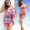 Phụ nữ bikini cỡ lớn bảo thủ ba mảnh che bụng ngực lớn váy thon mùa xuân du lịch - Bikinis