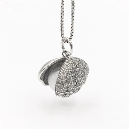 眸趣奇 Сувенир, ювелирное украшение, ожерелье, подвеска, DIY, серебро 925 пробы