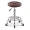 Thép không gỉ di động nâng ghế nội thất văn phòng da tròn với bánh xe ghế sau ghế thanh phân đĩa dưới - Giải trí / Bar / KTV