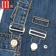 Bib khóa móc khóa móc khóa denim điều chỉnh dây đeo khóa phụ kiện dây đeo Palăng khóa quần jeans