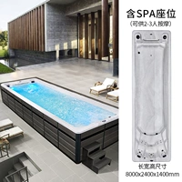 8 метров, содержащих массаж B