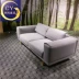 Đồ nội thất thiết kế cổ điển đơn giản và thoải mái giản dị ba chỗ ngồi sofa hiện đại Bắc Âu phòng khách sofa vải sofa