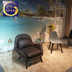 Designer Bắc Âu Lounge Chair FRP Đồ Nội Thất Mây Ghế Khách Sạn Tối Giản Biệt Thự Mô Hình Nhà Thảo Luận Ghế Đồ nội thất thiết kế
