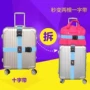 Du lịch ở nước ngoài cung cấp dây đai hành lý dây đai chéo với khóa mật khẩu đi kèm với du lịch thiết bị cầm tay kẹp giấy nhựa
