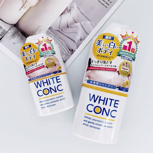 White conc, японский осветляющий гель для душа для всего тела, витамин C