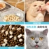 Tình yêu khối lập phương mèo đông khô thực phẩm chủ yếu thực phẩm gà thịt thịt mèo mèo mèo Anh ngắn màu xanh mèo con mèo con mèo mèo - Cat Staples thức ăn cho mèo me-o có tốt không Cat Staples
