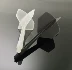 [Hiệp sĩ phi tiêu] Một phi tiêu cánh phi tiêu phi tiêu đuôi chống rơi bền bỉ 2ba sợi nhỏ ba - Darts / Table football / Giải trí trong nhà