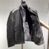 Áo khoác da đơn giản mới mùa đông 2019, áo dày dặn, lông ấm và bền, nguyên bản 698 - Quần áo lông thú
